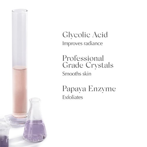 EXUVIANCE Triple Microdermabrasion Face Polish with Glycolic Acid, Papaya Enzyme and Pure Professional Grade Crystals, 75 g.