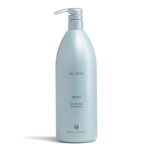 Nu Skin ReNu Smoothing Shampoo - Sulfate-Free | Color Safe | Paraben-Free Shampoo for Dry Hair and Frizz Control | Enriched with Panthenol for Soft Hair | Self Care Hair Products | 33.8 fl.oz. |