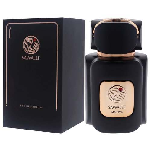 Massive by SWISS ARABIAN - Woody and Spicy Scent Notes - Long Lasting and Addictive Masculine Fragrance - A Seductive Signature Aroma - The Luxurious Scent Of Arabia - 2.7 oz EDP Spray