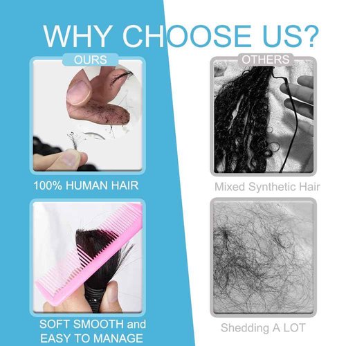 Heyloo Hey my wig Blonde 20 Inch 100g 613 Human Braiding Hair for Boho Braids Deep Curly Wave Bulk Human Hair for Braiding Unprocessed Brazilian Virgin Water Wave Wet and Wavy