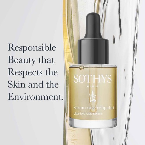 SOTHYS Ultra-Lipid SOS Serum - Face Serum with Vitamin E | Anti Aging Moisturizer For All Skin Types