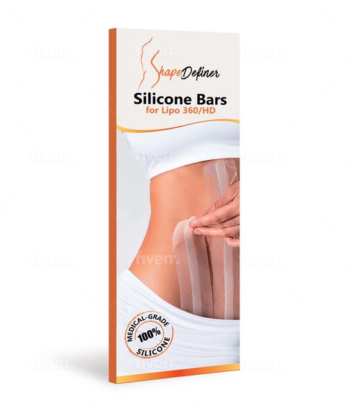 Shape Definer Silicone Bars for Liposection 360/HD - Self-Adhesive