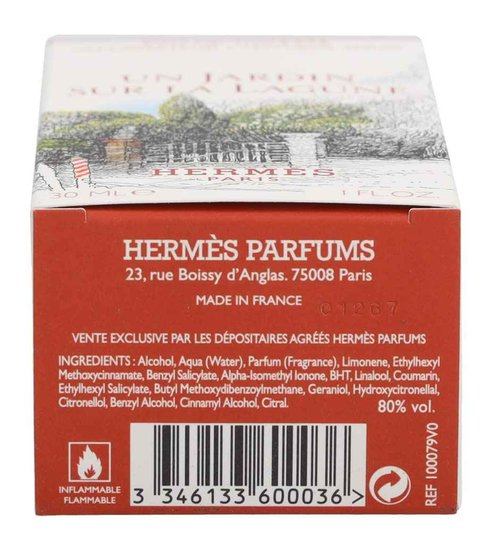 Un Jardin Sur La Lagune by Hermes for Women 1.0 oz Eau de Toilette Spray