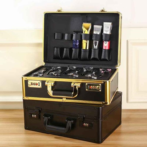 HUIMSWARM Professional Barber Supplies Case, Portable Travel Carrying Case for Hair Stylist & Pet Groomer, Multi-Space Design, Sturdy, Large-Capacity Mobile Stations