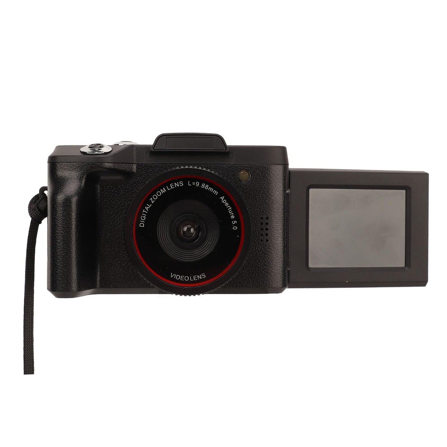 1080P Digital Camera for Photography Autofocus 16X Digital Zoom, 16MP Vlogging Camera with 180° Flip Screen Compact Camera, Support 128G Storage Card