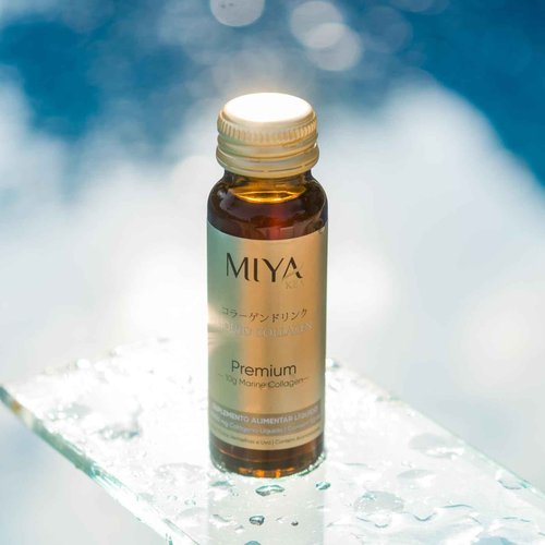 Miya Kea Premium Liquid Collagen for Women | 10,000 mg of Marine Collagen | Red Berries and Grape Flavor | Supports Skin, Hair & Nails | Beauty Supplement | Box with 10 Shots