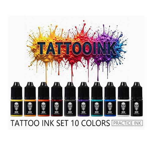 Tattoo Kit Complete for Beginners, Pen Tattoo Machine Kit, Tattoo Practice Kit with Cartridge Needel, Tattoo Set with 7 Adjustable Stroke Tattoo Gun Kit, 1600mAh Battery Power