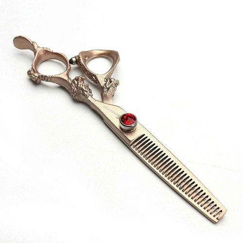 AXEMOORE Hair Scissors 6/7/8/9-inch 440C High Hardness For Hairdressers Haircuts Cuttinging Scissors Professional Haircut(6 inch-2pc)