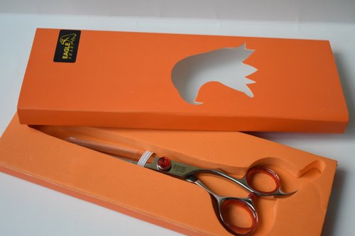 Professional Hair Scissors/Shears 5.5" For Hair Cutting Convex Edge Blade Japanese Process Shears 440C Stainless Steel
