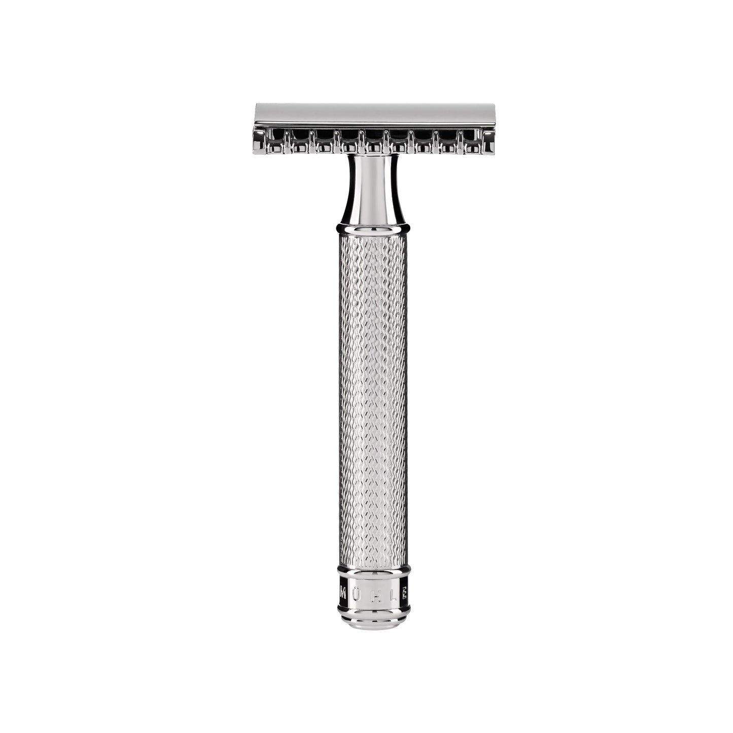 MÜHLE Grande R41 Double Edge Safety Razor (Open Comb) | Perfect for Everyday Use | Barbershop Quality Close Smooth Shave | Luxury Razor for Men