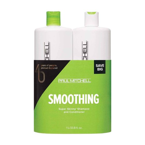 Paul Mitchell Smooth + Soften Super Skinny Liter Duo Set