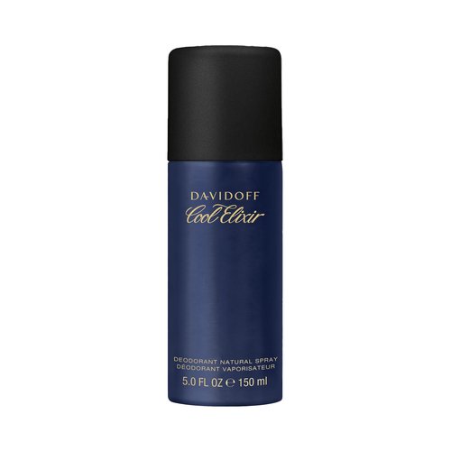 Davidoff Cool Elixir Deodorant – Fresh, Woody & Aromatic – With Notes of Oud Accord, Rose Oxide, & Lavandin – Odor Protection