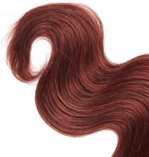 Color 33 Bundles Reddish Brown Body Wave Bundles Copper Brown Body Wave Bundle Unprocessed Brazilian Remy Hair Extensions 16 18 20 Inch