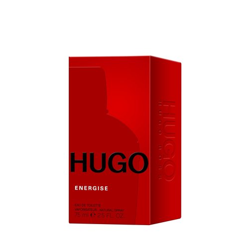 Hugo Energise Eau de Toilette – Aromatic Men's Cologne – With Notes of Mandarin, Pink Pepper, Coriander & Wood – Luxury Perfumes for Men – Long Lasting Fragrance
