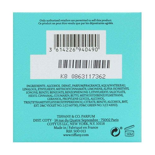 Tiffany Intense for Women Eau De Parfume Spray 2.5 Ounces