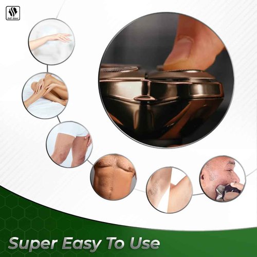 Skull Shaver Pitbull Silver Pro and Carver PRO 4 Head Replacement Blade Bundle