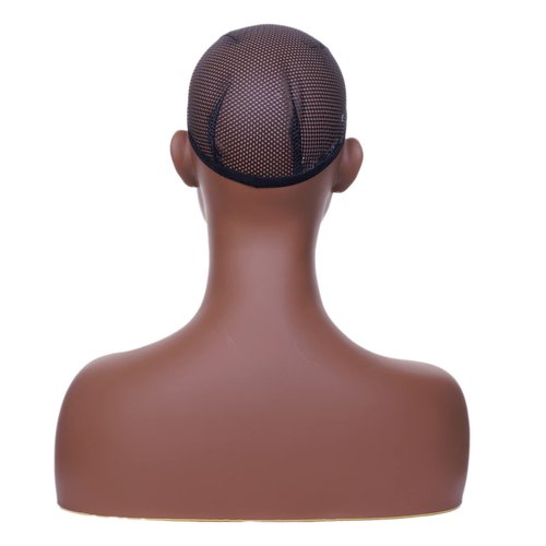 JINGFA Whosale Realistic Female Mannequin Head with Shoulders Manikin Wig Head Stands for Wigs,Makeup,Jewerly,Beauty Accessories Displaying