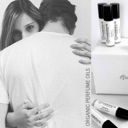 Botanical Perfume Oil Gift Set – Rose, Honeysuckle & Lavender Roll-Ons | Natural Jojoba-Based Fragrance Trio, 10ML Each