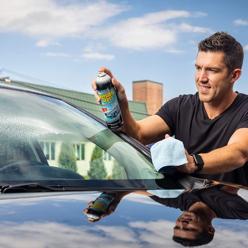 Invisible Glass 91164 Premium Aerosol Glass and Window Cleaner for Auto and Home Cleans Glass, Windows, Windshields, and More, Streak-Free, Ammonia-Free, Tint-Safe, 19 oz