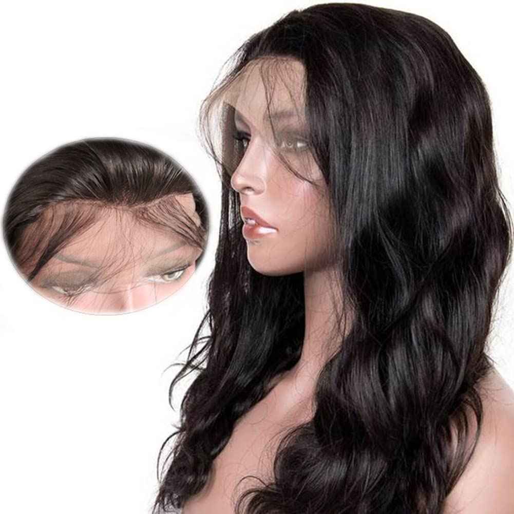 MAIME Small Cap Wigs 21 inch Size Lace Front Human Hair Wig for Black Women 16 inch