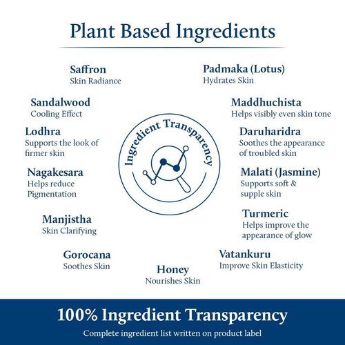 Blue Nectar Kumkumadi Oil with Gua Sha | Ayurvedic Face Oil for Glowing Skin | Natural Face Serum for Women & Men with Gua Sha Stone (26 Herbs, 1 Fl Oz)