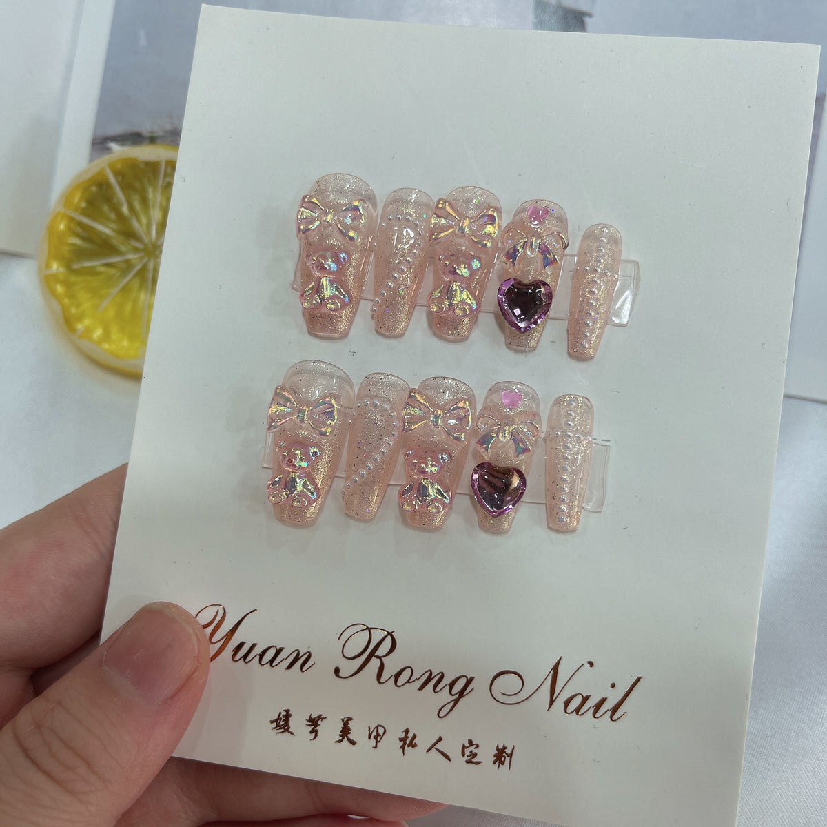 Nail Art Kit with Jelly Stickers & Tools