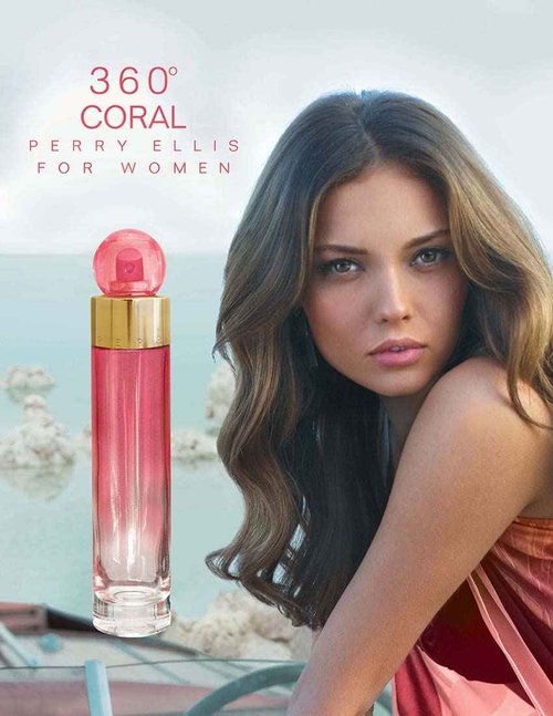 Perry Ellis 360° Women's Mini Gift Set - 360° Women, 360° Coral, 360° Purple, 360° Red (4-Pack of .25 fl oz EDP mini Travel Sprays) - Fresh, Fruity, Floral