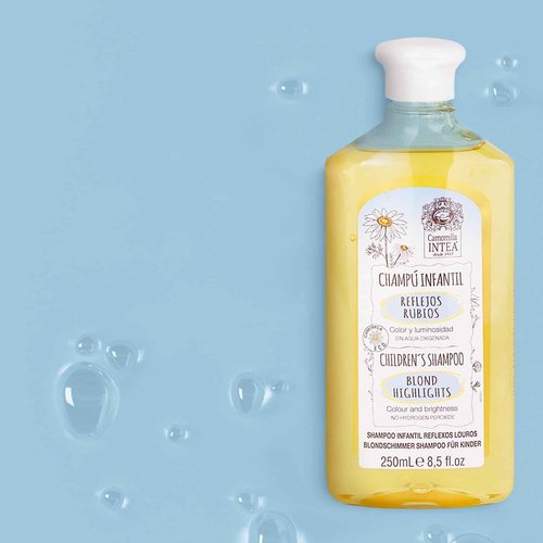 Camomila Intea Kids 3-In-1 Hair Lightener Kit - Blonder Lightening Set with Chamomile Extract - Lotion, Shampoo and Conditioner