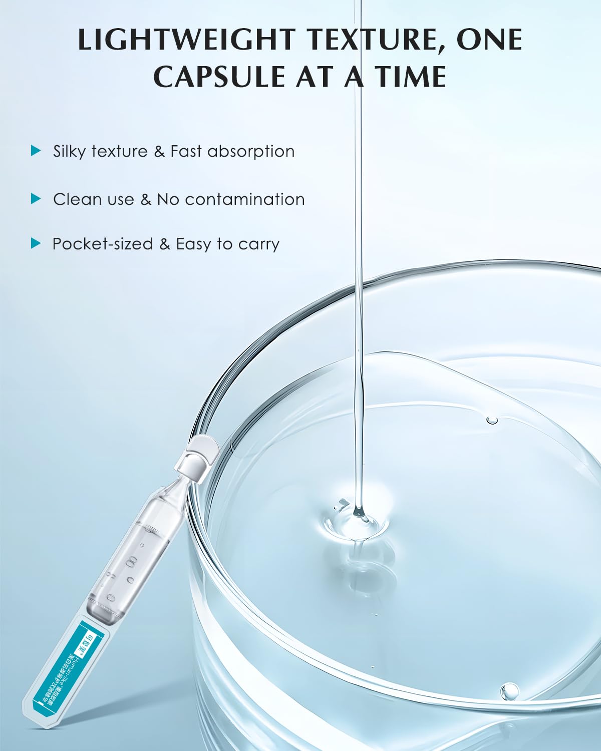 KOMFYMED Recombinant Collagen Restoration One-Day Serum – 4 Types of Collagen & Ectoin, Intensive Barrier Strengthening & Hydration, Single-Use Vials for All Skin Types (1.5ml / 0.05 fl.oz × 30)