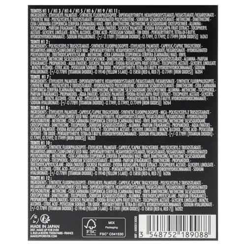 HD Skin All In One Palette - Harmony 1 by Make Up For Ever for Women - 0.9 oz Palette