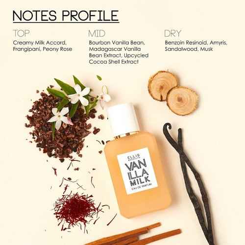 Ellis Brooklyn VANILLA MILK & SUPER AMBER Eau De Parfum for Women - Clean Perfume, Travel Size Perfume