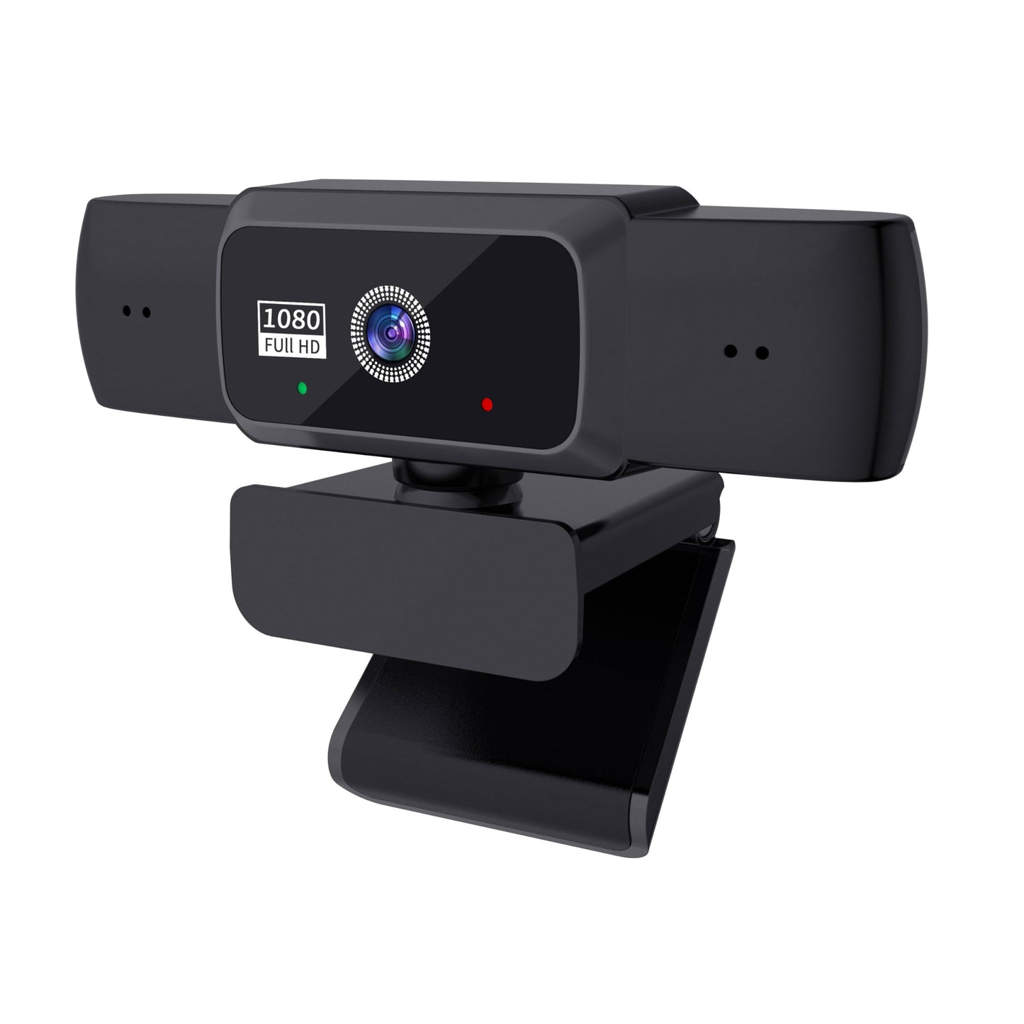 1080P Webcam, Compatible with PC/Laptop/Mac, Computer Camera with Low-Light Correction, AI Noise-Canceling Microphone, Adjustable Field of View, Built-in Privacy Shutter, Ideal for Meetings (W10)