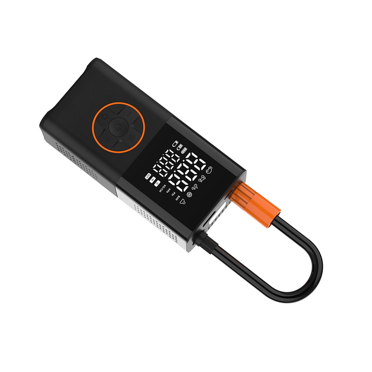 Portable Mini Dual Screen Inflatable Pump