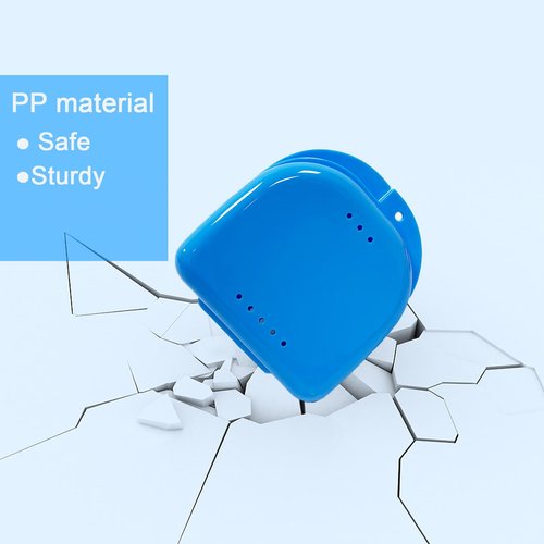 Maoerdental 120PCS Retainer Cases Bulk with 10 Colors, Larger Size Dental Retainer Box with Vent Holes, Aligner Case Mouth Guard Denture Box for Travel Home Office