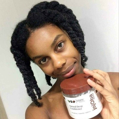 EDEN BodyWorks JoJoba Monoi Deep Conditioner | 16 oz | Moisturize, Soften & Repair Hair - Packaging May Vary