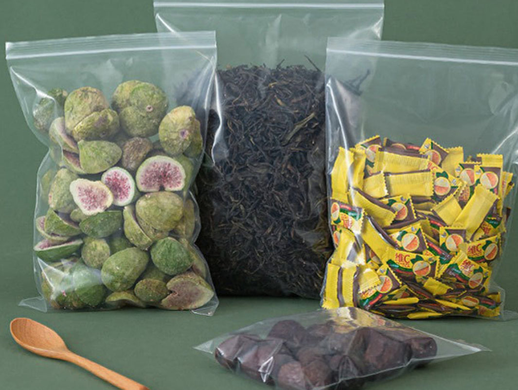 Food-Grade Plastic Packaging Bags Bulk Food Storage Bags for Kitchen