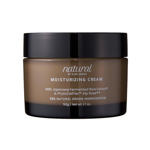 ILEM JAPAN Moisturizing Cream, Glowing Skin,Non-Sticky, Fast Absorbing, Daily Moisturizer for Dry, Rough Skin, For Men & Women