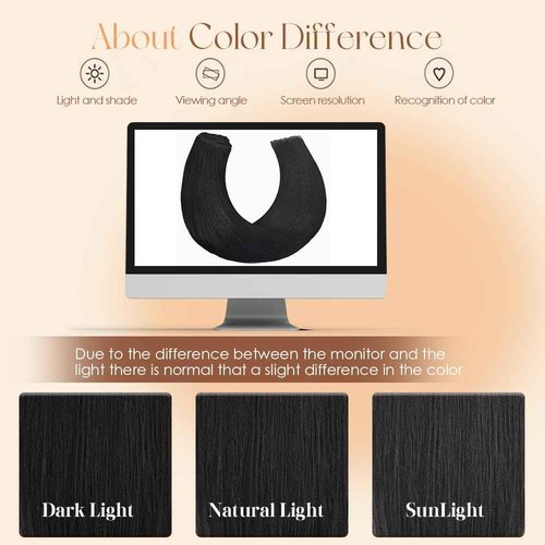 Clip in Hair Extensions Real Human Hair 16 Inch 95g Invisible Seamless Human Hair Clip in Extensions for Women 7pcs Per Set with Double Weft 1B Natural Color