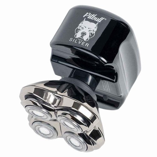 Skull Shaver - Pitbull Silver PRO SX5 Head and face Shaver