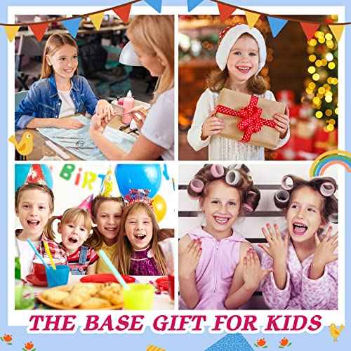 Kids Nail Polish, Non-Toxic Toddler Nail Polish Water-Based Peel-Off Quick Dry Low Odor 12 Candy Colors Mini Nail Kit for Girls