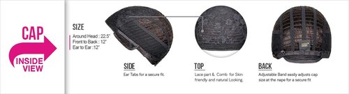 Model Model Human Hair Wig Bravo Jocelyn (1B)