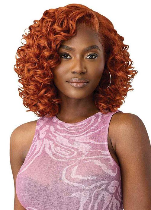 Outre Lace Front Wig - Melted Hairline - MH 111 (OFF BLACK 1B)