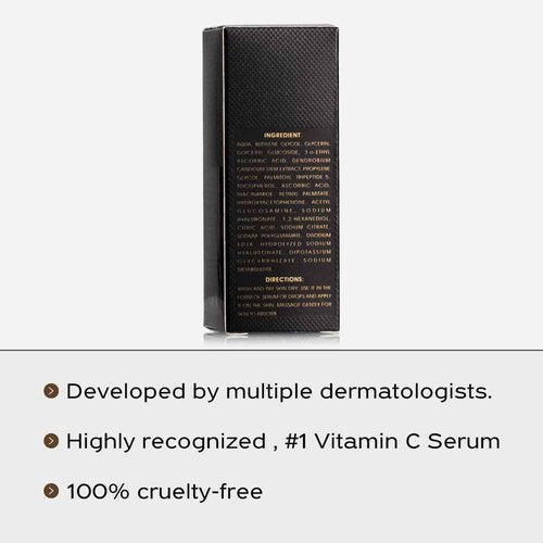 GoMay Lightweight Vitamin C Serum, Antioxidant Anti-aging Skincare, Smooth and Brighten Skin, Defy Age and Energize Skin