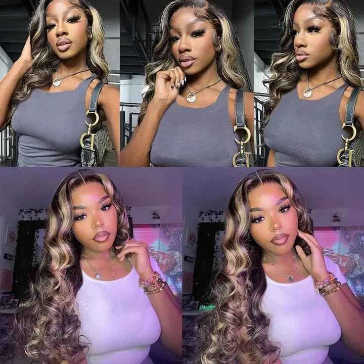 28 30 32 Inch Honey Blonde Bundles Human Hair P1b27 Body Wave Bundles Niegmeag Double Weft Peruvian Virgin Remy Hair Extensions 300g