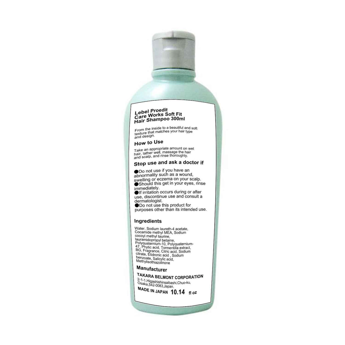 Lebel Proedit Care Works Shampoo Soft Fit - 300ml