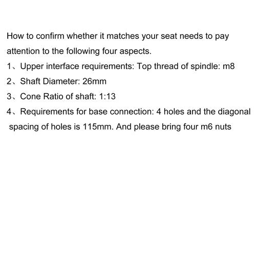 DYNAMI Barber Chair Hydraulic Pump,4 Bolt Salon Chair Replacement Hydraulic Pump,Adjustable Height 4.3in, Load 440Lbs,for Salon Tattoo Stylist Barber Chair(4 Screw Pump)