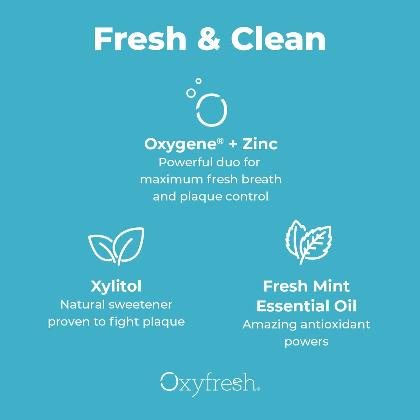 Oxyfresh Pro Formula Fresh Mint Mouthwash – Patented Zinc Mouthrinse for Fresh Breath, Healthy Gums & Bad Breath Treatment for Adults - Dye, Fluoride & Alcohol Free (1 Gallon)