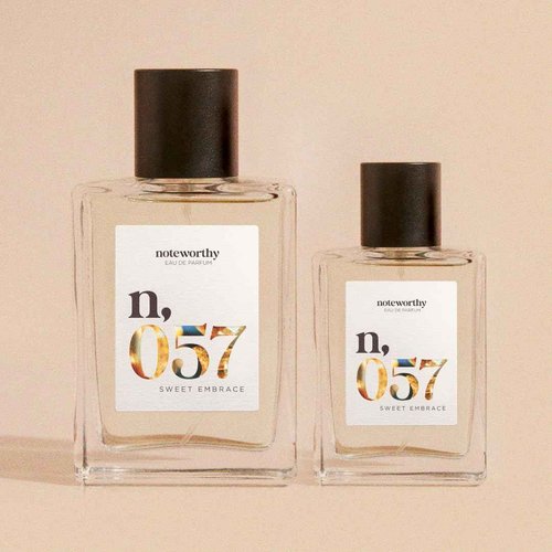 Noteworthy n,057 Sweet Embrace Eau De Parfum – Vanilla, Passionfruit, Tonka Bean | Sophisticated, Warm Fragrance for Any Occasion | Long-lasting Unisex Perfume for Women & Men (50ml)