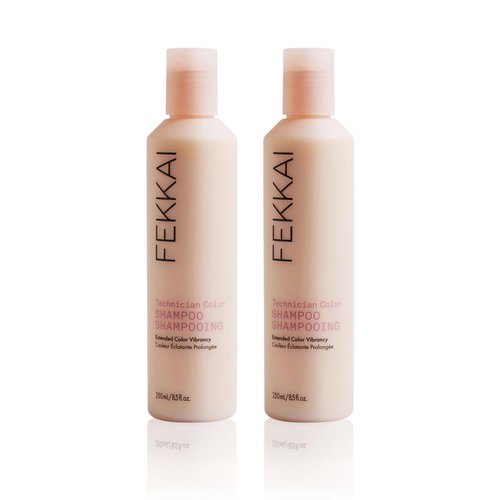 Fekkai Technician Color Shampoo - 8.5 oz, Pack of 2 - Extends Vibrancy of Color-Treated Hair - Free of Sulfates, Parabens, Phthalates - Vegan, Cruelty-Free
