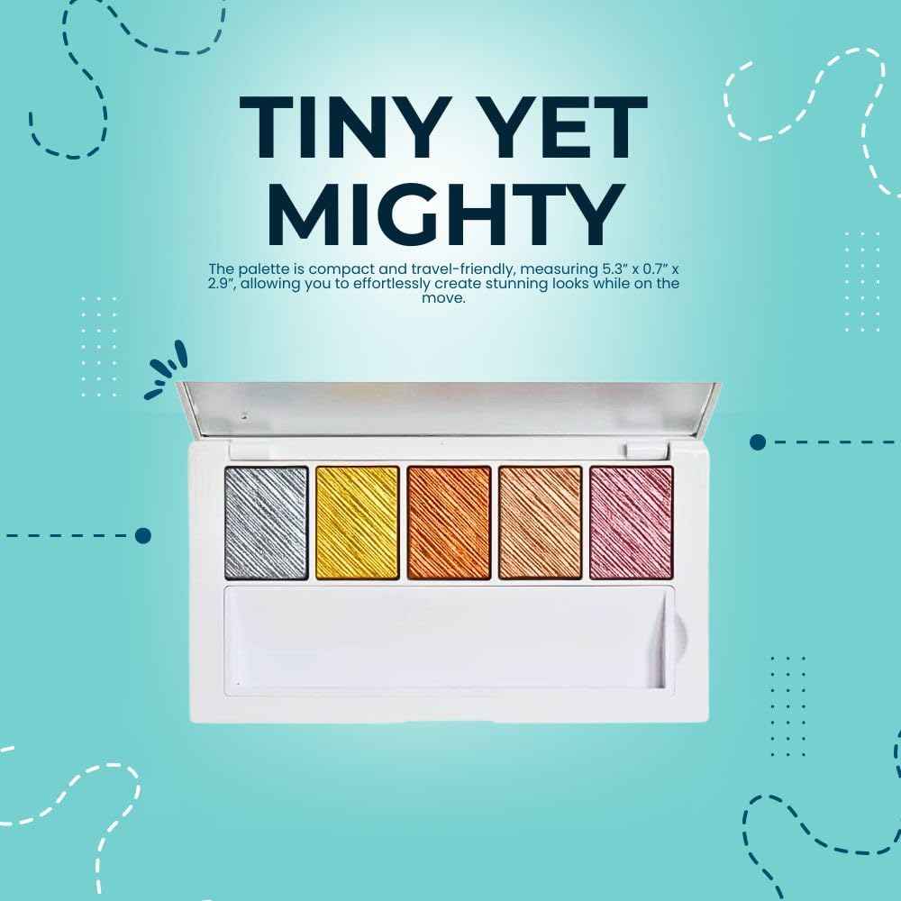 MAKEUP BY MARIO Master Metals® Eyeshadow Palette 5 x 0.05 oz/ 1.5 g